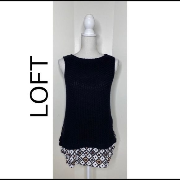 LOFT Sleeveless Sweater - Picture 1 of 3